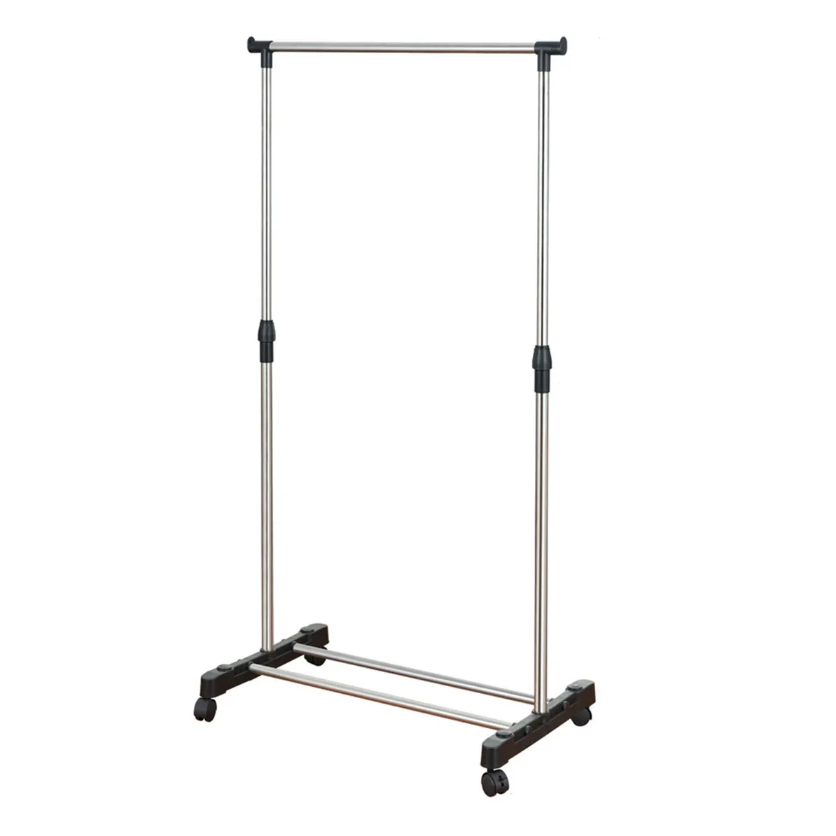 Single Pole Stainless Steel Iron Garment Rack clothes drying rack for laundry room