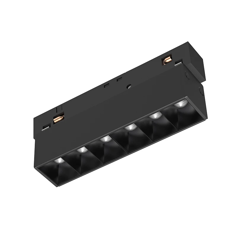 Mini Magnetic Light Led Rail System Work Creative Lamp 48v Recessed Dc48v Linear Cob Lights Adjustable Magnet Track Lighting 48