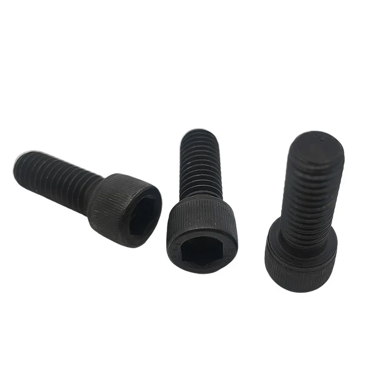 High Quality Carbon Steel Round Head Black Oxide Strength Bolts