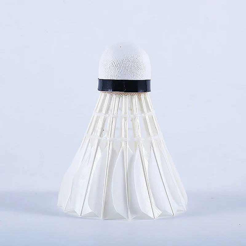 Double Fish The Badminton Cheap Factory Wholesale White Badminton Shuttle Duck Feather Badminton Shuttlecock