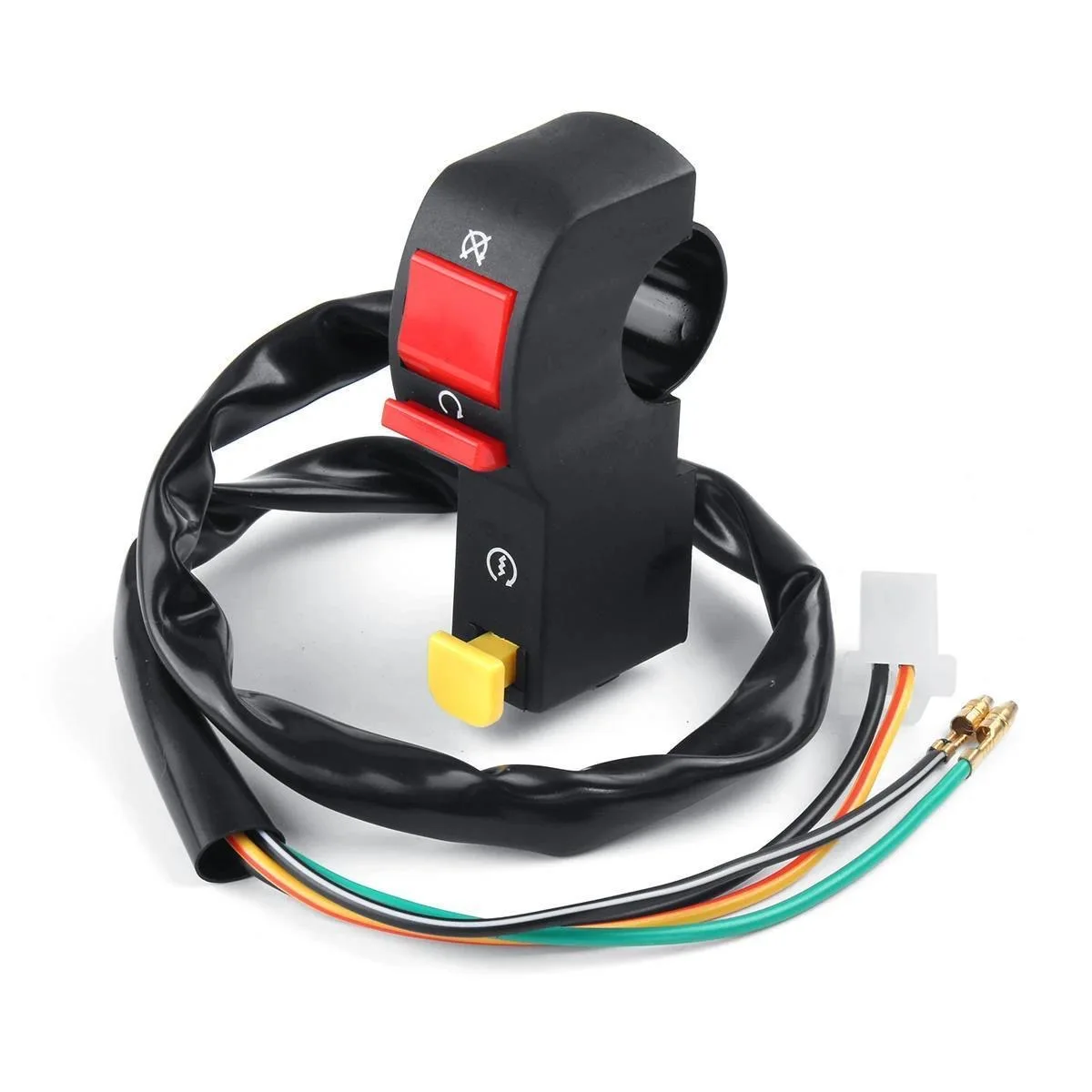 Cheap Multifunction 12V/10A Motorcycle Hazard Light Flameout Starter Switches Buttons on off switch for Scooter ATV