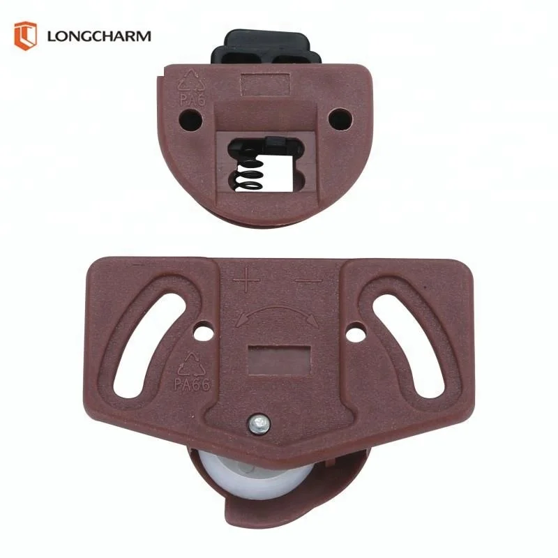 Furniture cabinet sliding door roller plastic wheel