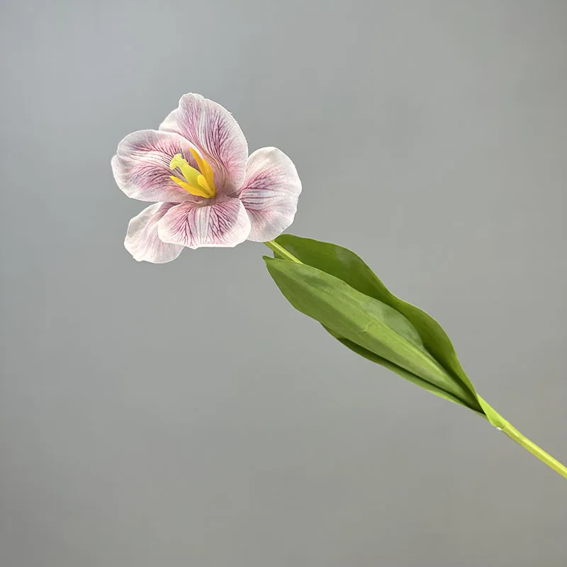 60CM High Quality Real Touch Tulip Flower for Wedding Decoration Opening Tulip Pink Light Blue Artificial Flower
