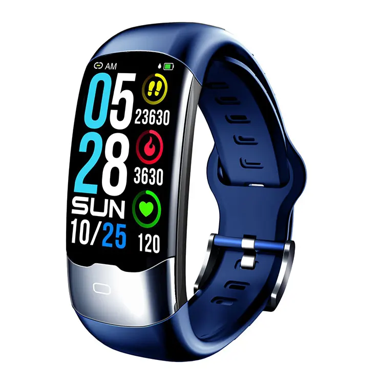 Умные часы с h-образным ремешком с ЭКГ и БП