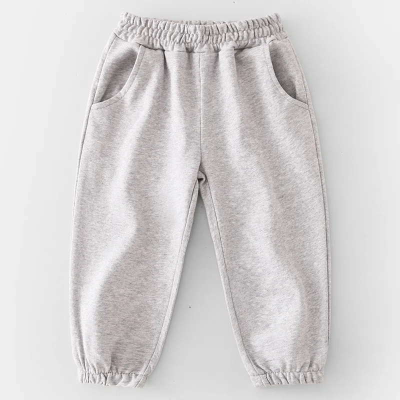 2024 New Custom Cotton Kids Joggers Wholesale Casual Boy Kid Pant Children Jogger Pants Kids Sweat Long Pants