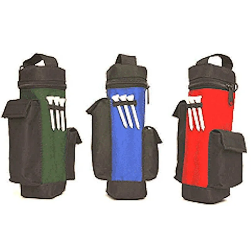 Professional Custom Portable Travel Cigar Golf Bag-Humidor-Snap On With Cigar Golf Accessories Pocket Pouch