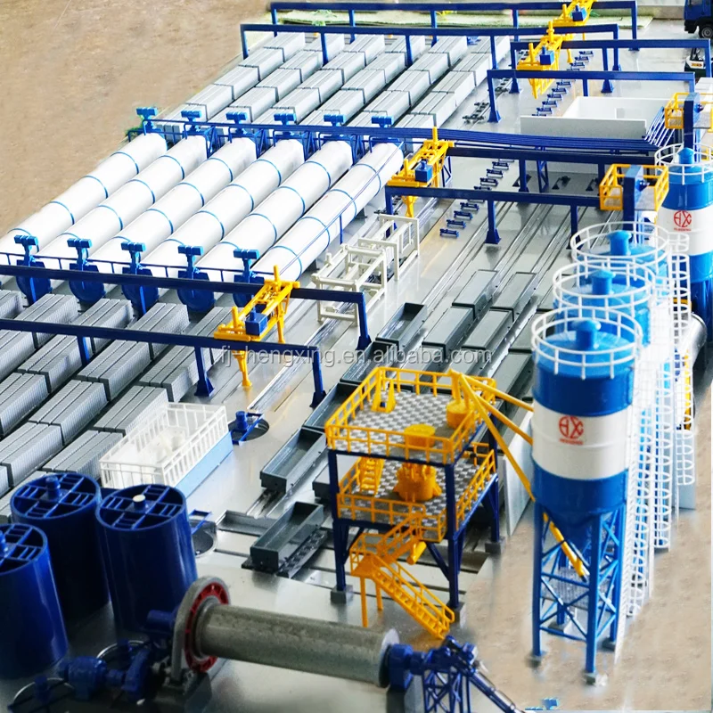 AAC Autoclave areated concrete block production line