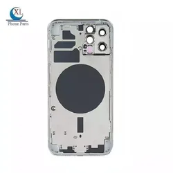 OEM Phone Back Door Case for iPhone 11 12 13 14 Pro Max 14Plus Xs Max Xr X 8 Glass Battery Back Cover for iPhone12 Housing Cover