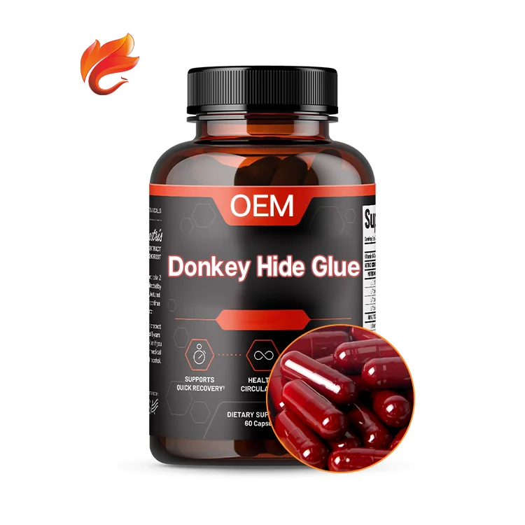 Private Label Hematinic Ejiao Essence Supplement Hard Capsule