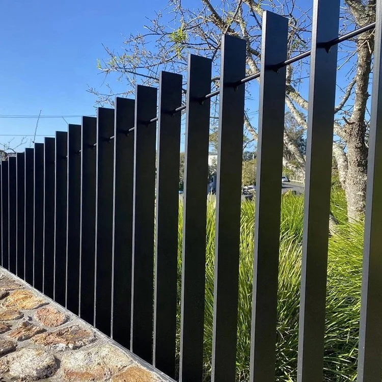 aluminium Blade fencing batten or flat-bar fencing is made from slats
