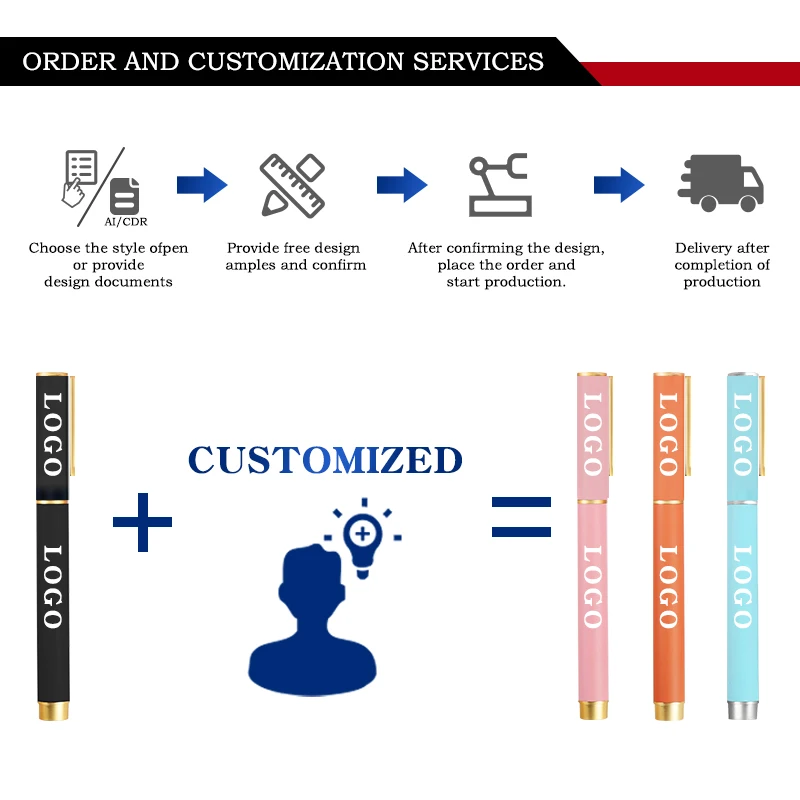 Custom Logo Ball Point Pen Custom Metal Ball Point Pens with Logo Set Gift Bulk Wholesale Quality Ball Pen Manufacturer