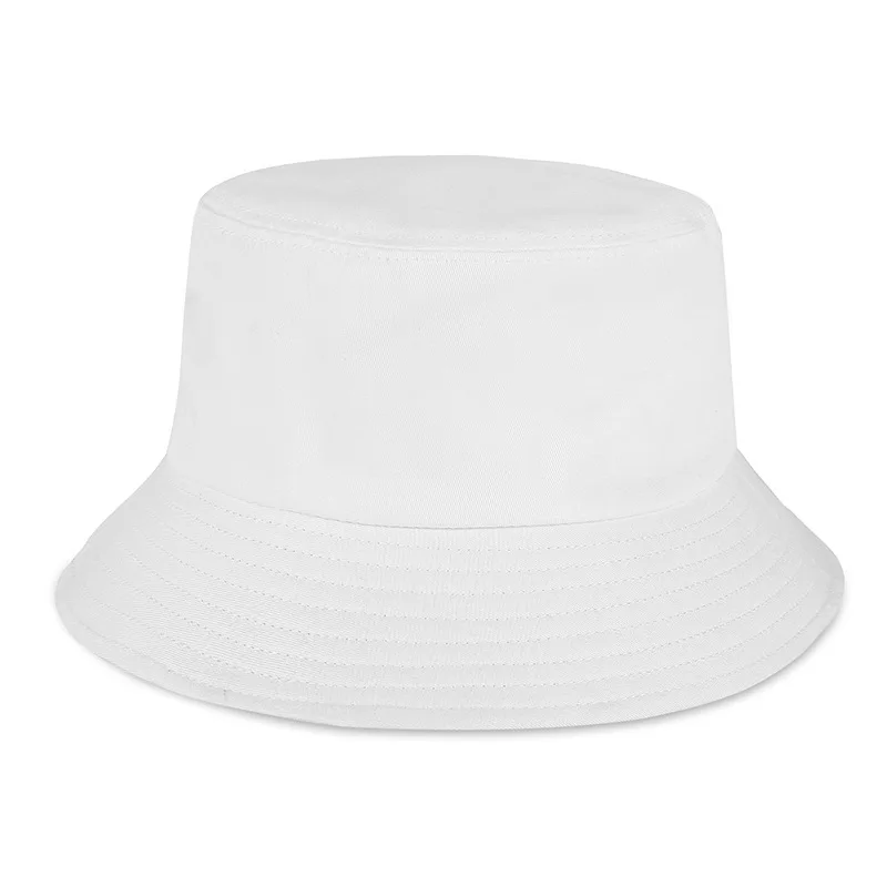 Customized printed logo fashion fisherman hat flat top sun hat sun caps advertising hat bucket caps