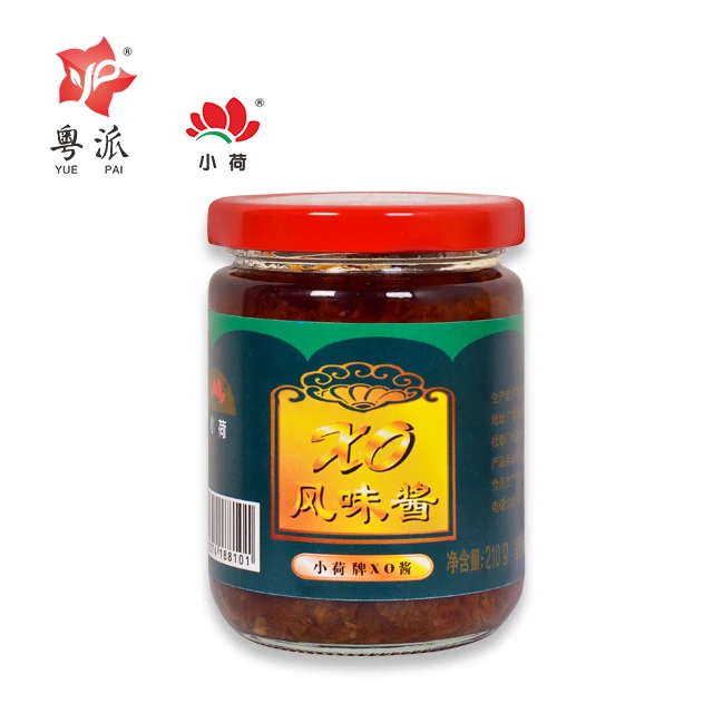 Factory direct Chinese traditional health good tasty high certification 210g HACCP ISO22000  XO seafood sauce for wholesale