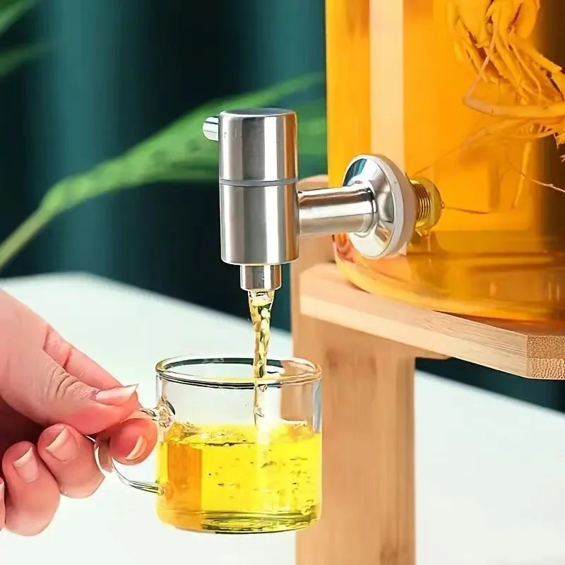 Drink Bucket Cold High Temperature Large Capacity Glass Kettle draft beer Beverage dispenser tower for Bar and Hotel