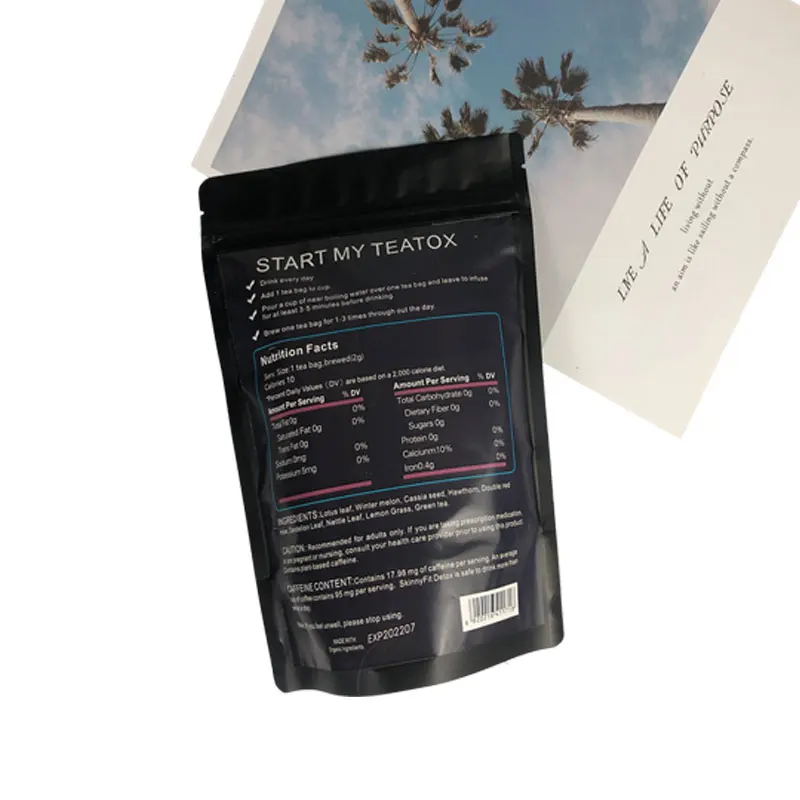 Slim Tummy Tea  Private Label 14 Days Weight loss tea tiny waist magic flat tummy tea cleanse