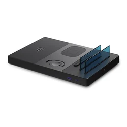 100W Смарт-5 в 1 супер мульти-функциональные зарядные станции Беспроводное зарядное устройство для мобильного телефона Mac-книга наручных часов Iwatch