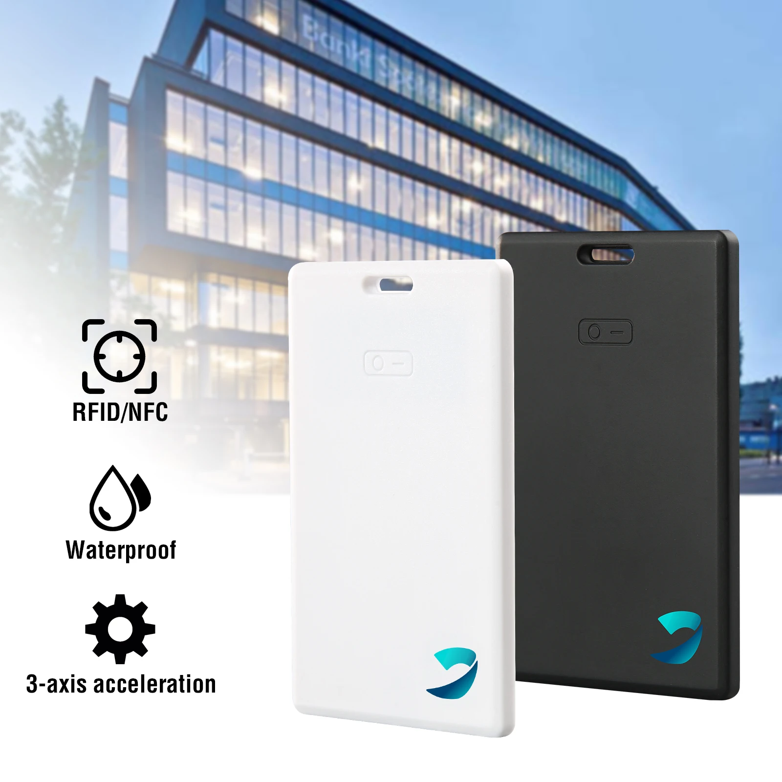 STiE7 переносной маячок с картой для людей отслеживанием RFID NFC датчик ускорения iBeacon Eddystone