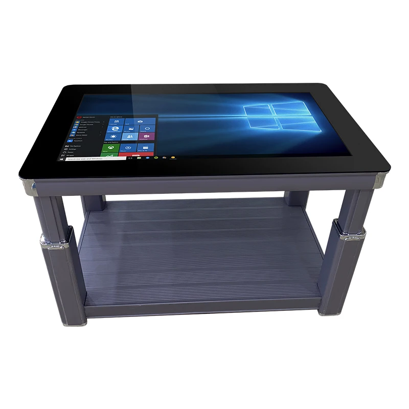 Customizable waterproof multiple size 43 50 55 65 inch smart interactive teaching touch table  for school and office