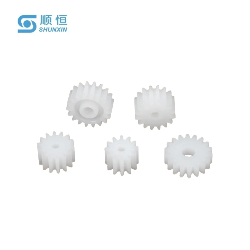 Custom CNC processing injection molding pa66 plastic motor spur bevel gear transmission accessories bevel gear