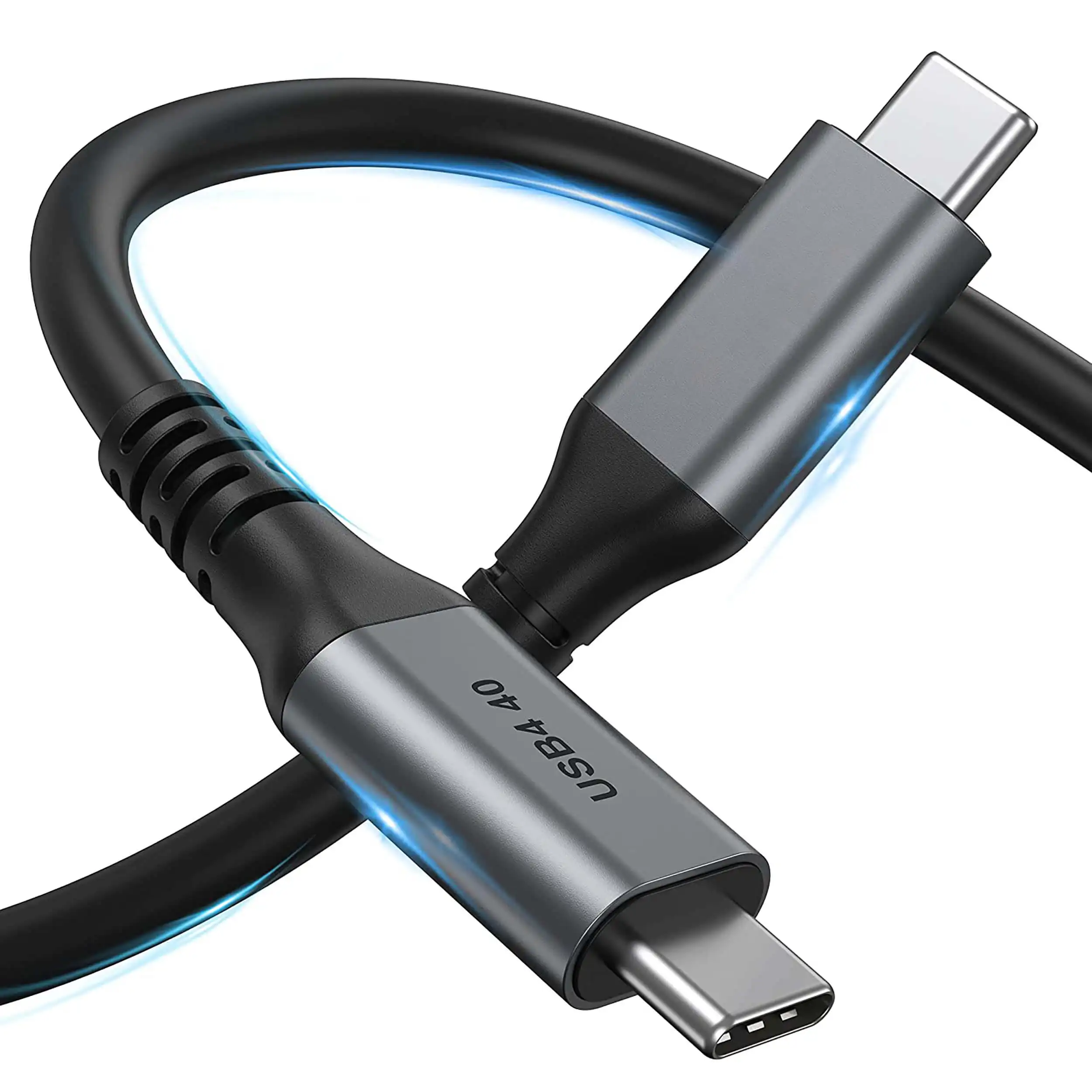 USB4 кабель с разъемом USB Type-C Gen3 кабель USB4 коаксиальный 5A 100 Вт Быстрая зарядка PD кабель Поддержка 8K 60hz для Macbook