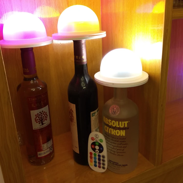 10PCS Under Table Cloth Lighting Remote LED Furniture Light with RGB SMD/ White LED for Home & Garden Decoration