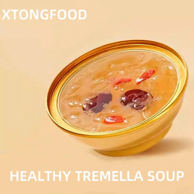 Hot Selling Instant Tremella Soup Healthy Breakfast Food White Fungus & Birdnest Soup in Packed Bowls