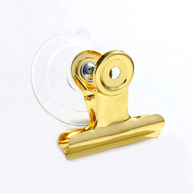 Heavy Duty Metal Iron Clips Large PVC Suction Cup Advertising Display Pop Signs Clamp Holder Badge Holder New Version Improved