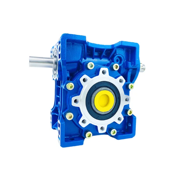 nmrv 63 14~186.7rpm worm gearbox Worm speed gear box reducer shaft output  dc gearmotor