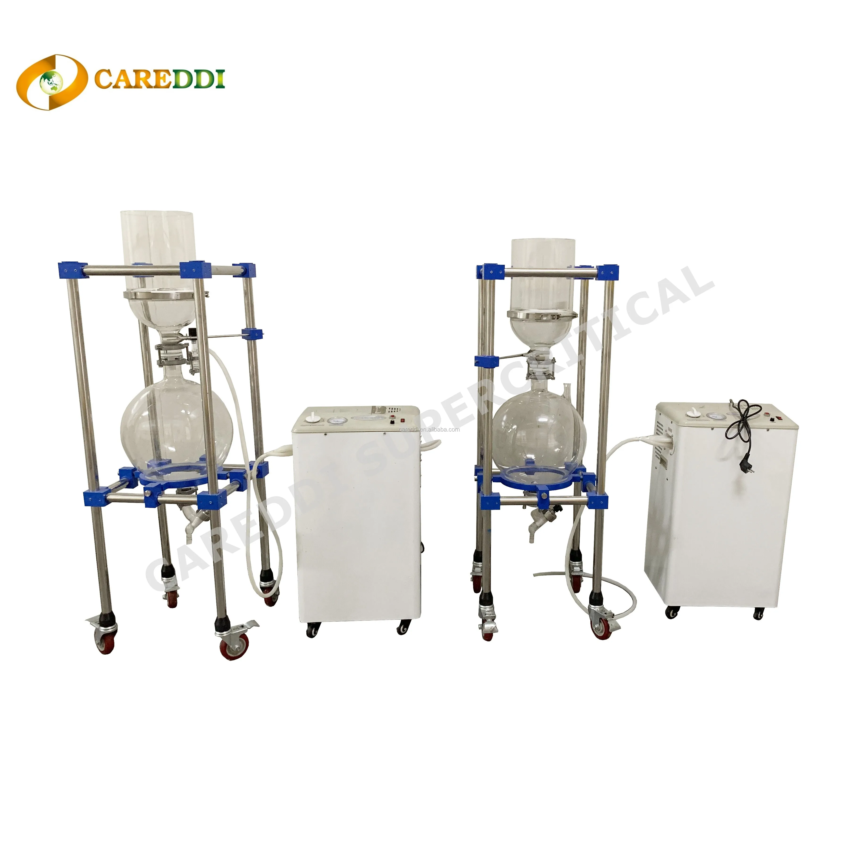 20L Glass Edible Oil vacuum filter machine Removing Wax for CBD Oil Purification