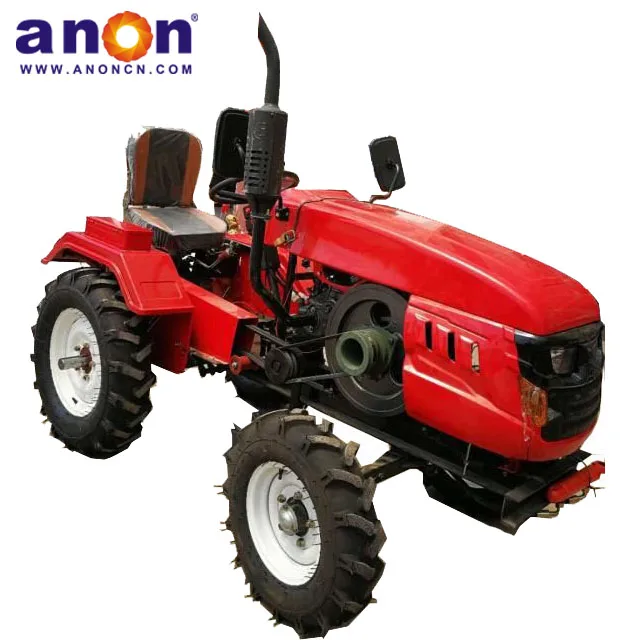 ANON farm garden tractors mini small tractor 18hp 2x2 mini tractor agricultural machinery in stock