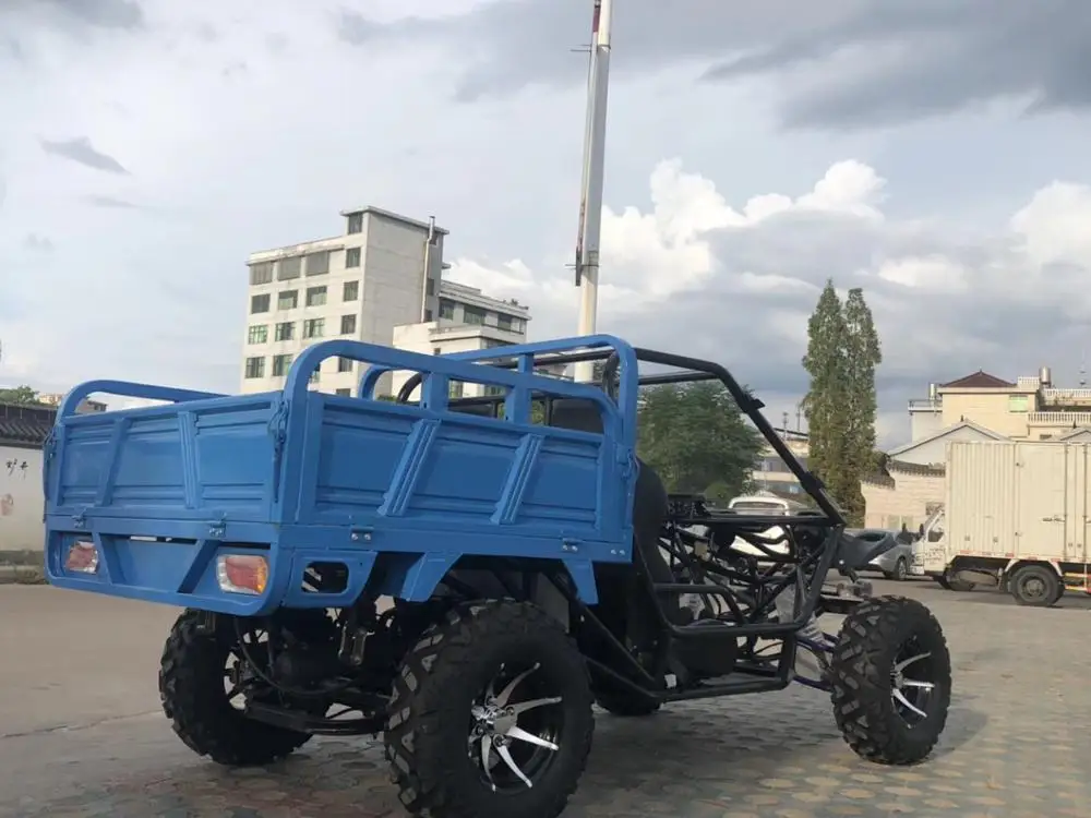 
2019 New Design Durable Off Road Farm 4x4 UTV With Rear Bucket 