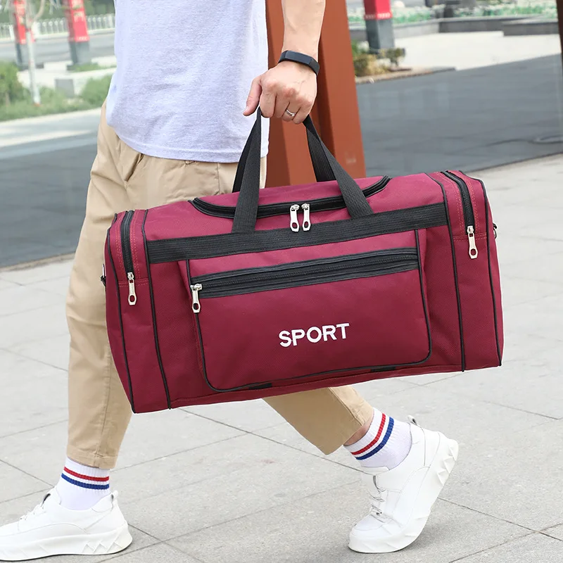Custom Logo Fitness Sport Gym Bag Large Capacity Wet And Dry Travel Tote Bag Swimming Duffle Backpack