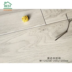 200*1200 porcelain glazed tiles wood look ceramic flooring tiles for living room