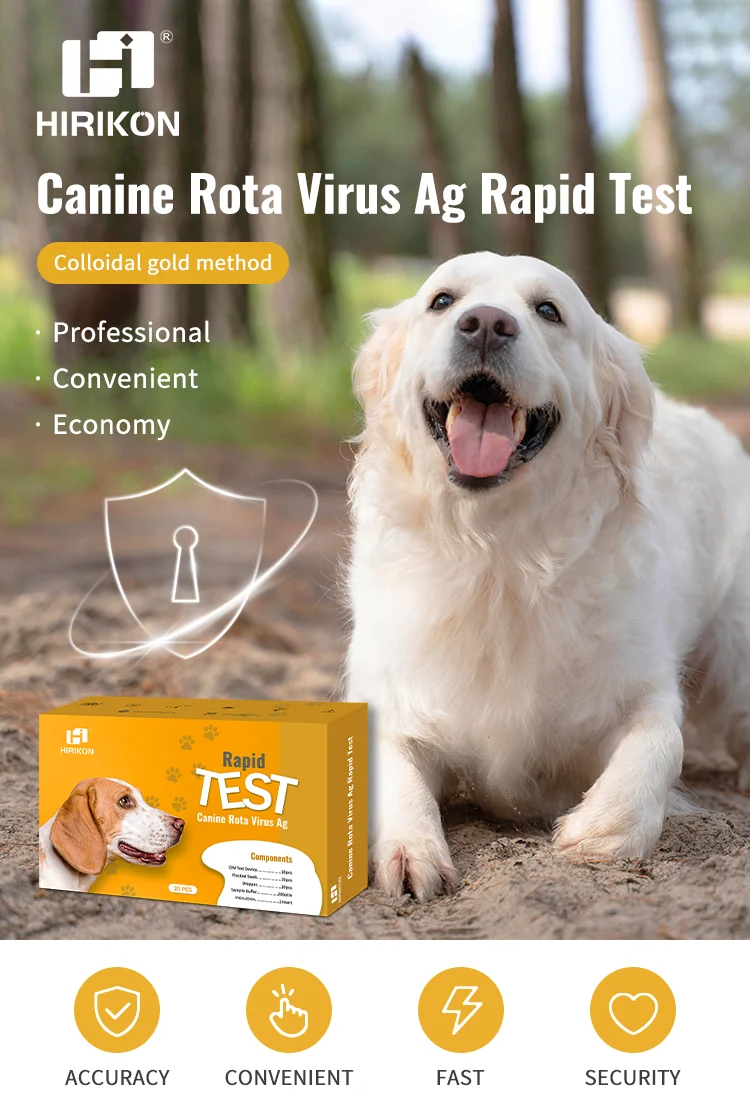 Hirikon Veterinary Approved Canine Rota Virus(RV) Diagnostic Test For Accurate Results