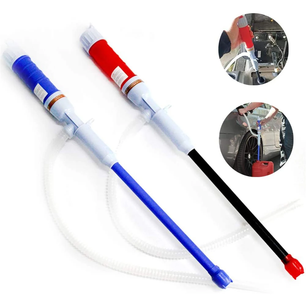 Battery Powered Water Diesel Gas Oil Transfer Pump Portable Hand Held Electric Plastic Liquid Pumping Manual Sucker Pump