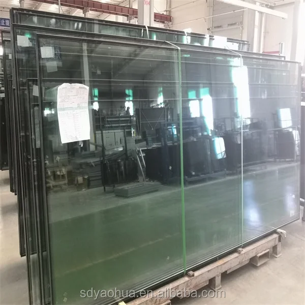 Wholesale price soundproof clear insulated glass unit 5+9A+5mm double glazing windows from China glass factory