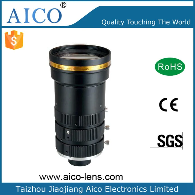 10mm-40mm F1.3 4k manual iris C mount zoom varifocal cctv lens for IMX334 IMX226 IMX385 OS08A AR0820 AR0221 IMX185 MARS sensor