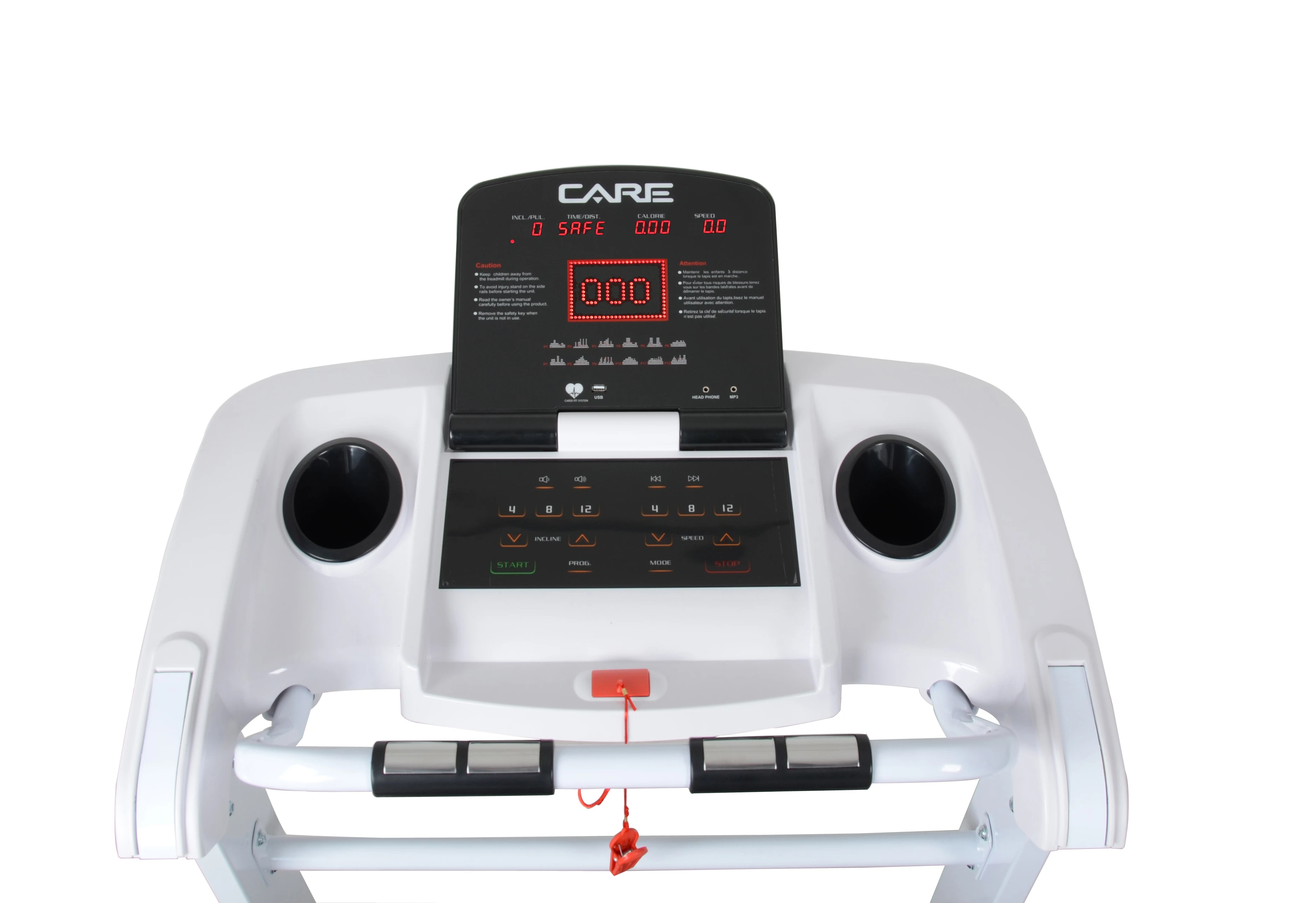 
Medical rehabilitation treadmill with ac motor and 0.2KM/H low speed 