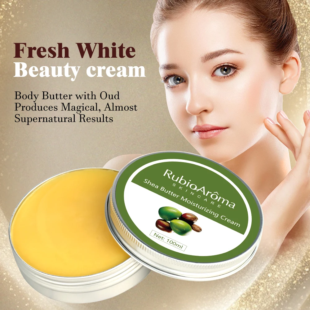 Private Label 100% Pure Raw Unrefined Organic Shea Butter For Skin Care Face body cream