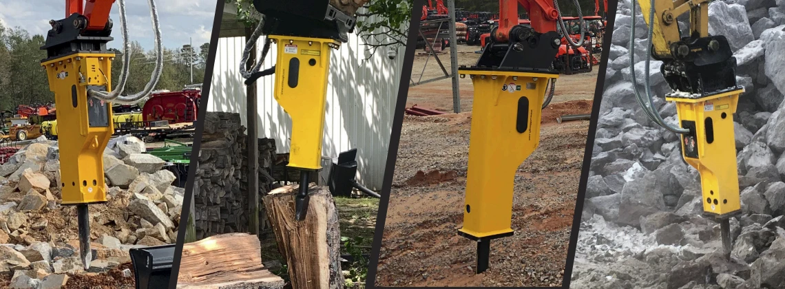 Construction Machinery Concrete Stone Hammer Hydraulic Rock Breaker for Excavator