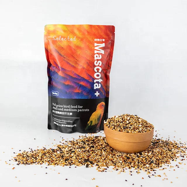 
complete bird feed for small and medium parrots 