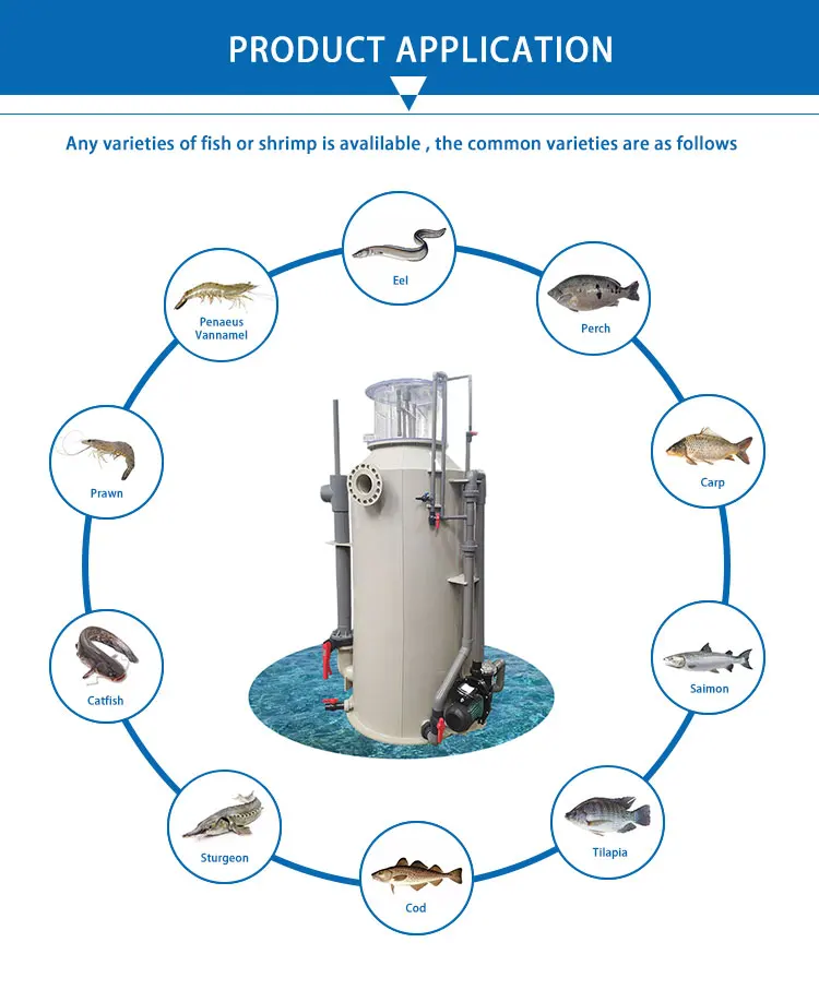 Saltwater Aquarium Stainless Steel Protein Skimmer for Shrimp Pond