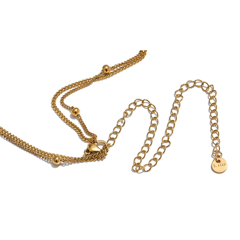 JINYOU 623 Summer Beach Stylish Jewelry Stainless Steel Tarnish Free Waist Chain Body Chain Golden Accessories 2024