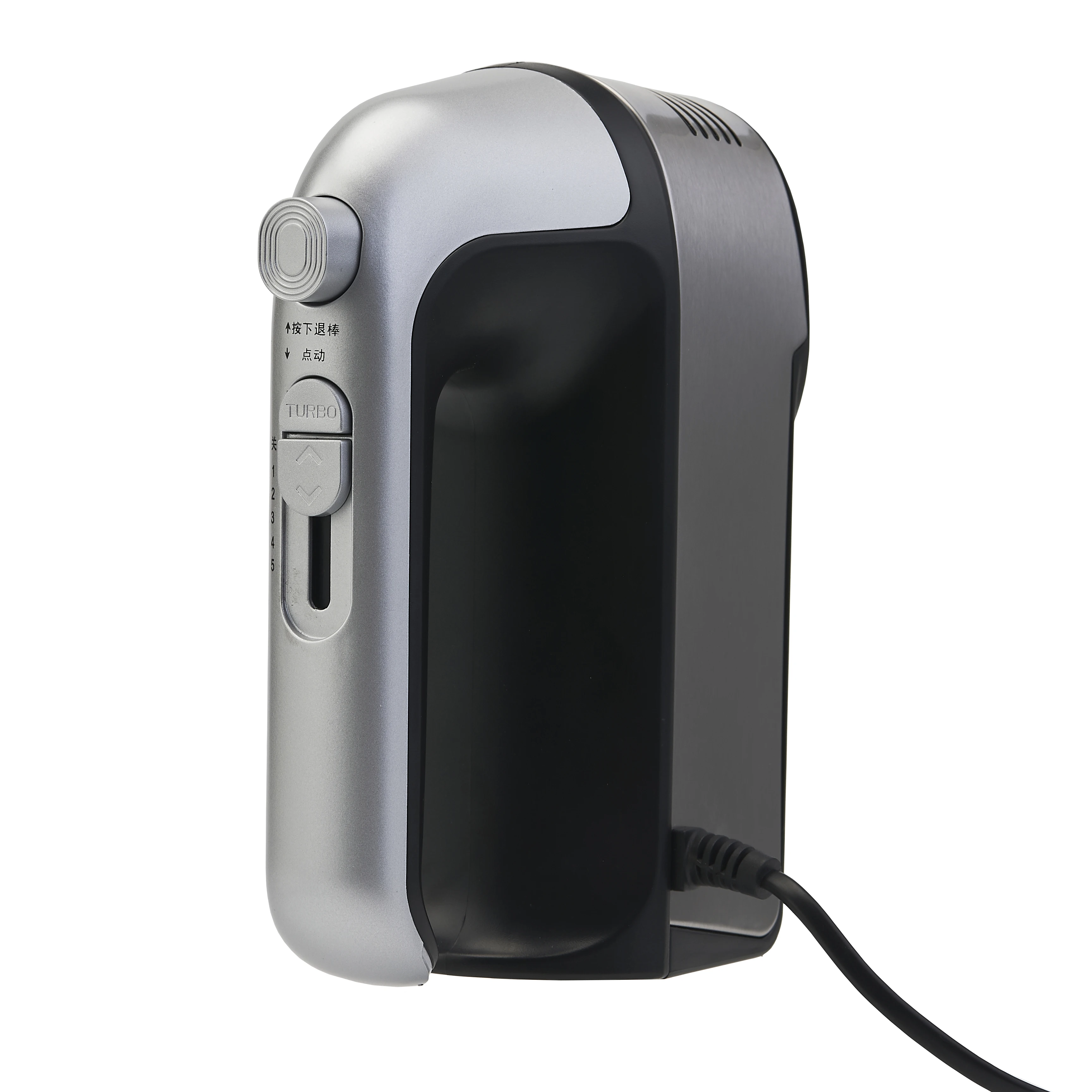 powerful hand mixer with 5-speeds and turbo stainless steel handheld kitchen mixer electric hand mixer