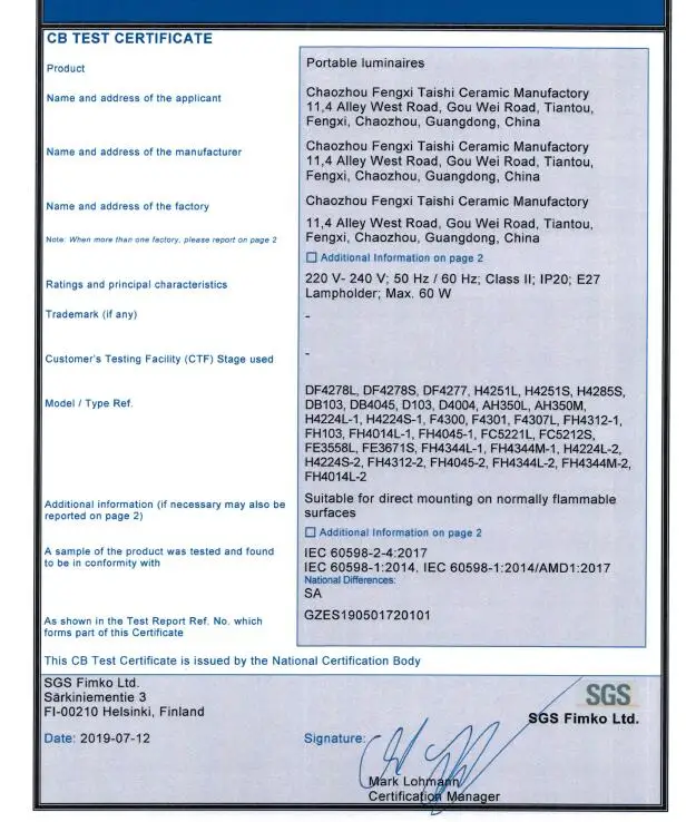 decorate table lamp and modern desk lamp