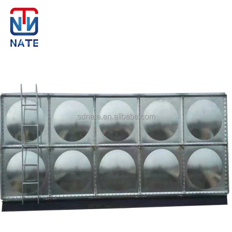Hot sale 10m3 stainless steel drinking water storage tank