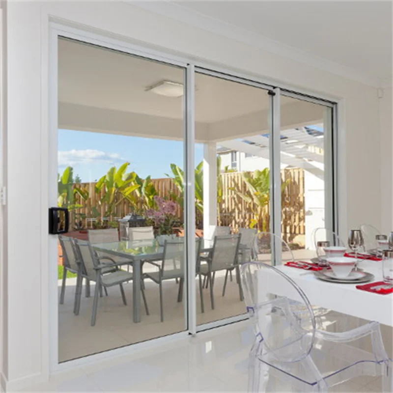 Factory direct sale glass garage door windproof insect proof fire rated door
