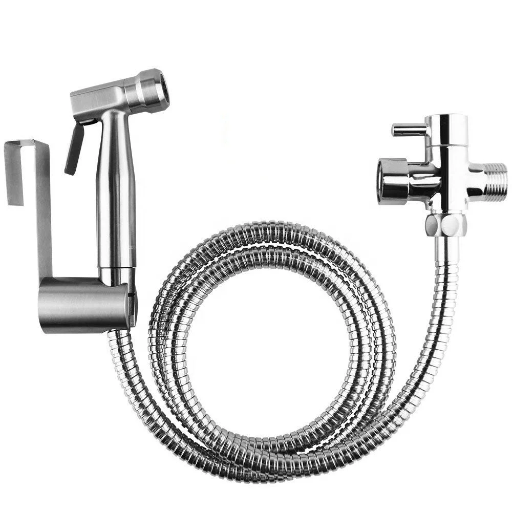 Redge - Bidet Sprayer for Toilet, Handheld Cloth Diaper Sprayer, Bathroom Jet Sprayer Kit Spray Attachment with Hose