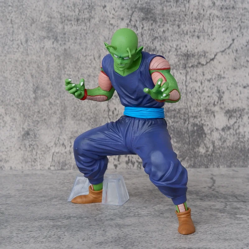 New 19.5cm Dragon Balls Youth Bic Guard Earth Warrior Piccolo Bic Hand Do Model Box Gift Anime Pvc Action Figure