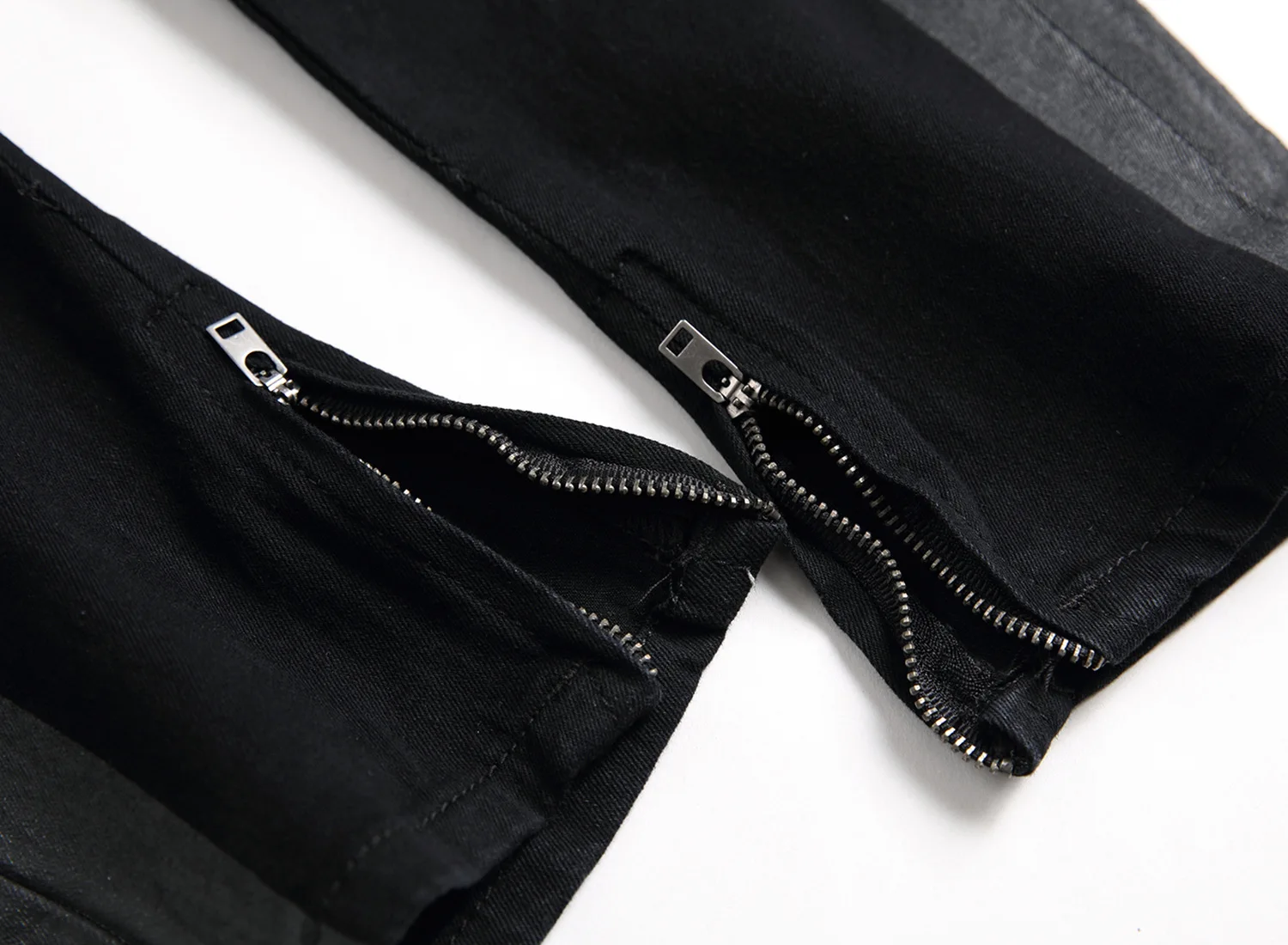 Прямые продажи с фабрики, новинка, мужские черные эластичные джинсы с перекрестными краями Amazon, прямые повседневные мужские джинсы большого размера